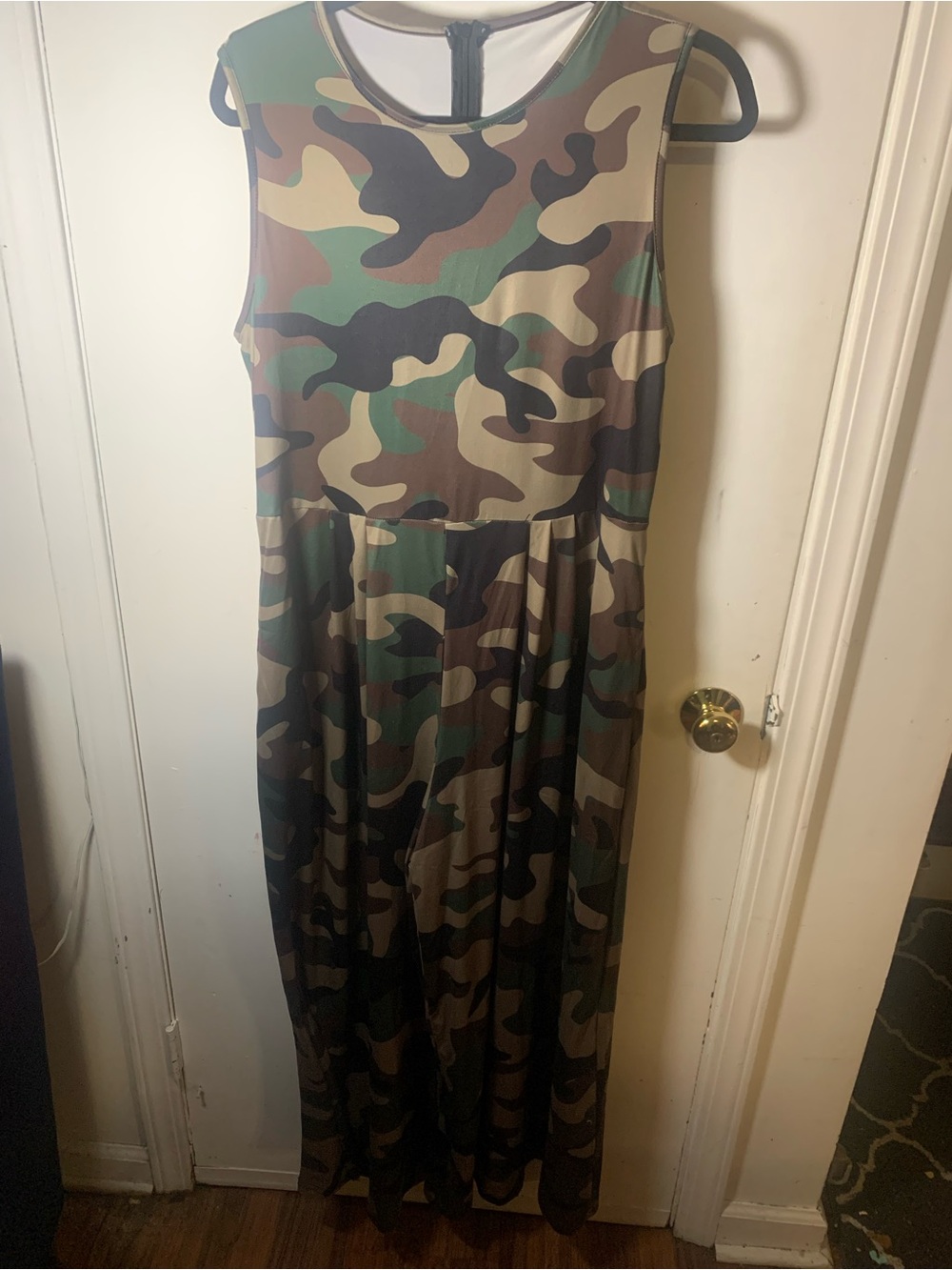 Women's Camo Maxi Dress Like New